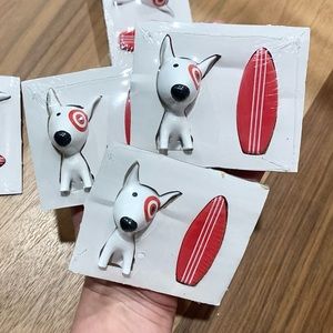 Target Bullseye’s Playground Dog & Surfboard Figurines, Multiple Available